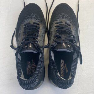 Brooks Levitate Stealthfit 2 Women's Size 10 B Road Running Shoes Black Comfort